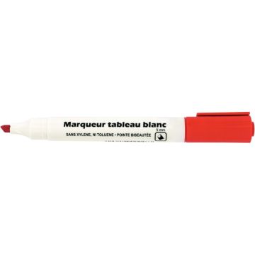 Marqueur tableau blanc Like  pointe biseautée rouge