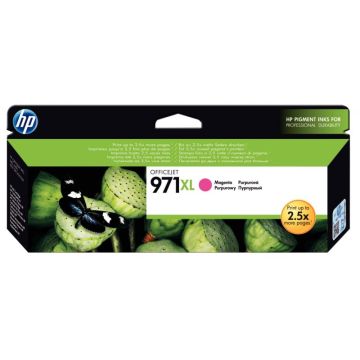 HP 971XL cartouche d'encre magenta grande capacité authentique (CN627AE)