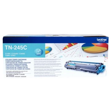 Brother TN245C toner laser cyan haute capacité authentique