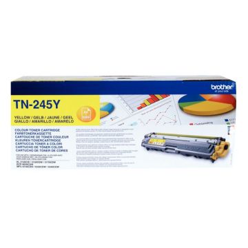 Brother TN245Y toner laser jaune haute capacité authentique