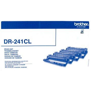Brother DR241CL tambour laser noire, cyan, magenta et jaune authentique