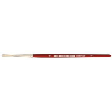 Sac de 10 brosses rondes en soie N°8