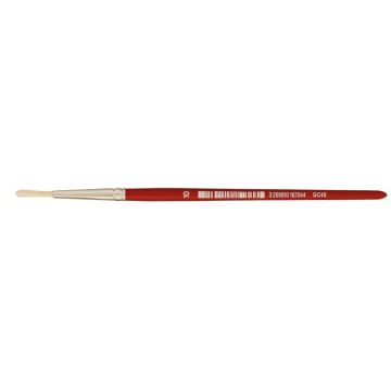 Sac de 10 brosses rondes en soie N°10