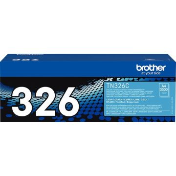 Brother TN326C toner laser cyan haute capacité authentique