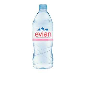 Pack de 12 bouteilles 100cl EVIAN