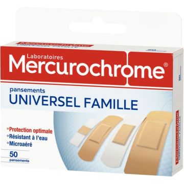 Boite de 50 pansements famille