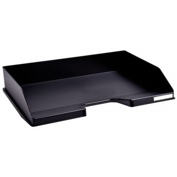 Corbeille à courrier à l'italienne ECOBLACK noire