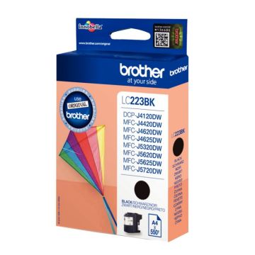 Brother CERF-VOLANT cartouche jet d'encre noire authentique (LC223BK)