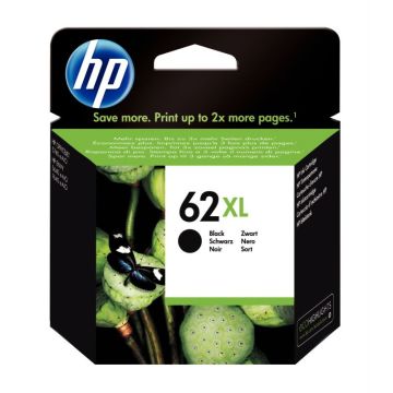 HP 62XL cartouche d'encre noire grande capacité authentique (C2P05AE)