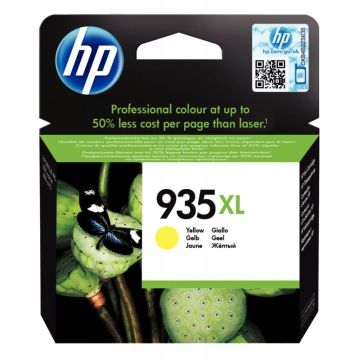 HP 935XL cartouche d'encre jaune grande capacité authentique (C2P26AE)