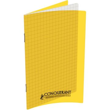Carnet piqué en polypropylène 96 pages, 11x17 cm, 5x5, 90 g