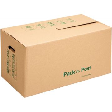 Boite de 10 cartons déménagement 63x34