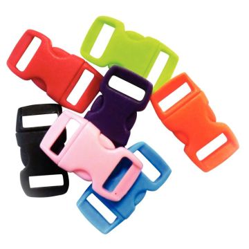 Paquet de 100 clips en plastique coloris assortis