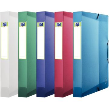 Boite de classement en polypropylène 2ND LIFE, dos 40 mm, coloris assortis