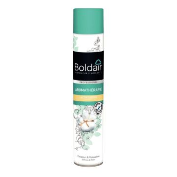 Aérosol 500ml désodorisant aromathérapie fleur de coton