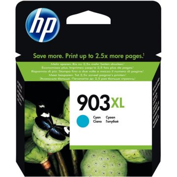 HP 903XL cartouche d'encre cyan grande capacité authentique (T6M03AE)
