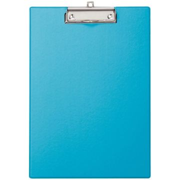 Plaque porte bloc en plastique A4 + bleu