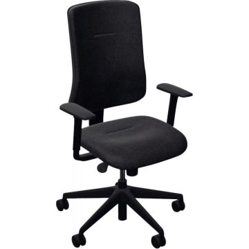 Fauteuil Early Tissu noir