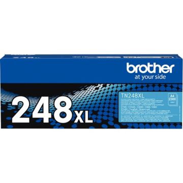 Brother TN248XLC toner laser cyan haute capacité authentique