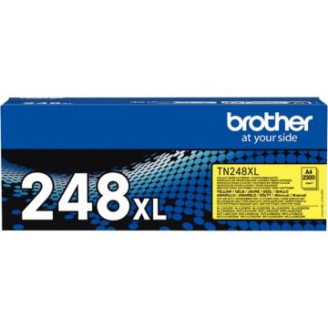 Brother TN248XLY toner laser jaune haute capacité authentique