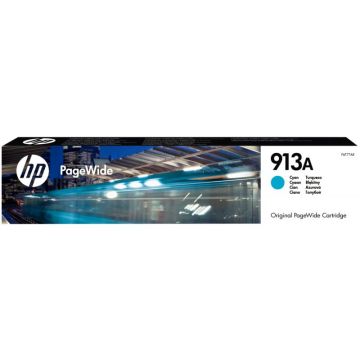 HP 913A cartouche d'encre cyan authentique (F6T77AE)