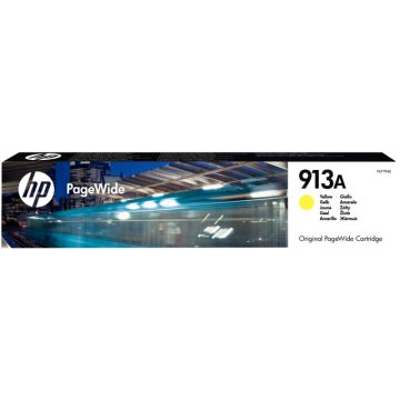HP 913A cartouche d'encre jaune authentique (F6T79AE)