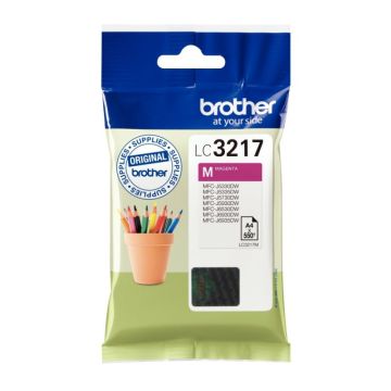 Brother POT cartouche jet d'encre magenta authentique (LC3217M)