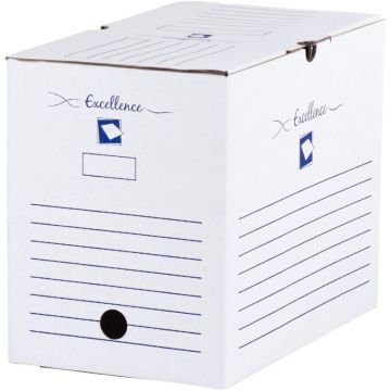 Paquet de 20 boîtes d'archives dos 20cm fermeture automatique