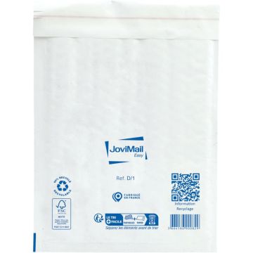 Paquet de 10 pochettes blanches bulles d'air 270x360mm