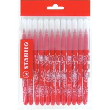 Recharge pour classpack de 12 feutres Power rouge