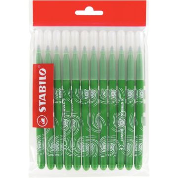 Recharge pour classpack de 12 feutres Power vert