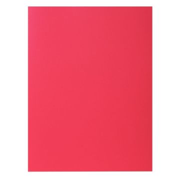Paquet de 100 chemises 210 g ROCK"S format 24x32 cm framboise