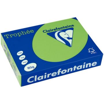 Ramette de 500 feuilles format A3 80g vert menthe CLAIREFONTAINE