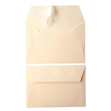 Paquet de 20 enveloppes Pollen Clairefontaine, format 11,4x16,2 cm, 120 g.  Bulle