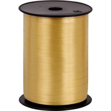 Bobine Bolduc effet brillant  500m x 7mm couleur or