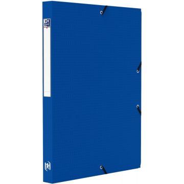 Boite de classement MEMPHIS en polypropylène, dos 25 mm, bleu