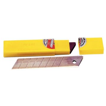 Etui de 10 lames de cutter Olfa grand modèle 18 mm