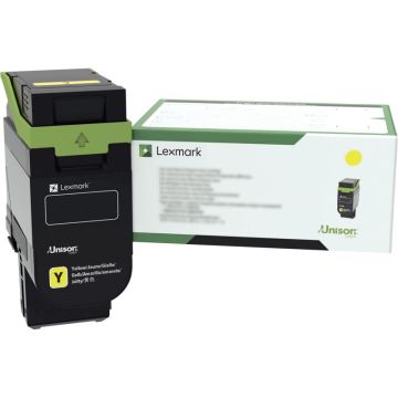 Lexmark  75M2HY0 toner laser jaune haute capacité authentique