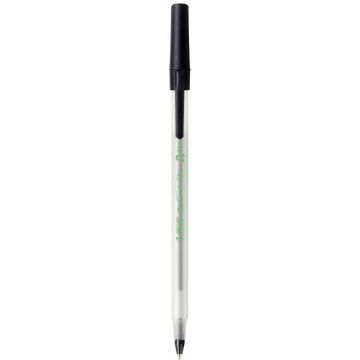 Stylo bille Round Stic noir