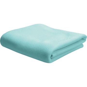 Couverture polaire 110x85cm 320g lagon