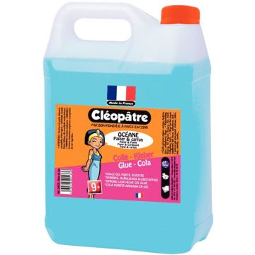 Bidon de 5litres colle forte bleutée