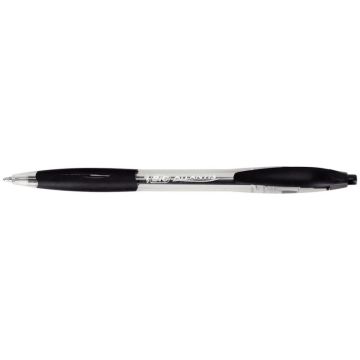 Stylo Atlantis rétractable noir