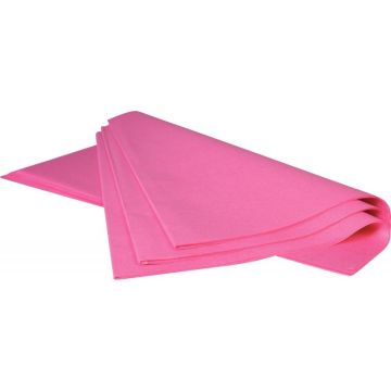 Paquet de 480 feuilles de papier de soie 75x50cm roses