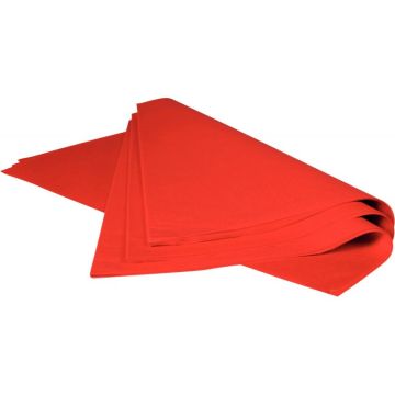 Paquet de 480 feuilles de papier de soie 75x50cm rouges
