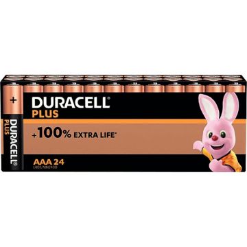Blister de 24 piles 1,5 PLUS LR03 AlCALINE