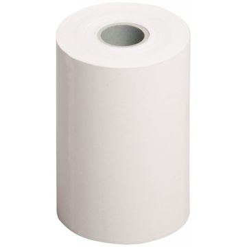 Paquet de 10 bobines comptables de papier blanc thermique 57 x 40 mm, longueur 18 m, pour terminal de paiement électronique sans BPA