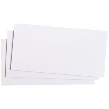 Paquet de 25 cartes Pollen Clairefontaine format 106x 213mm 210g blanc