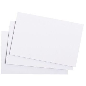 Paquet de 25 cartes Pollen Clairefontaine format 8 x 13 cm 210g blanc