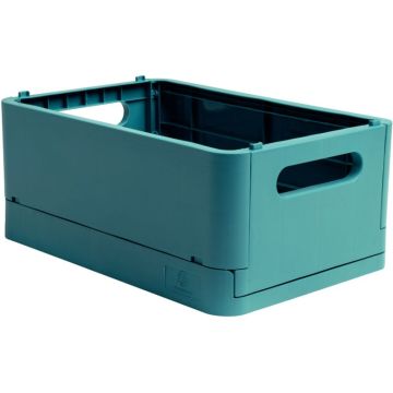 Bac pliable midi bleu pacifique