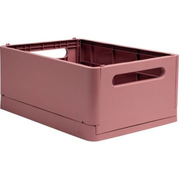 Bac pliable maxi vieux rose